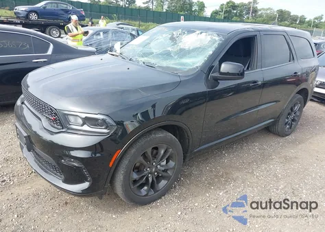 2022 Dodge Durango Sxt Awd z USA, uszkodzony, nr VIN 1C4RDJAG5NC189912